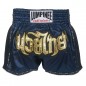 Lumpinee Retro Muay Thai Boxing Shorts for ladies : LUMRTO-003 Navy-W